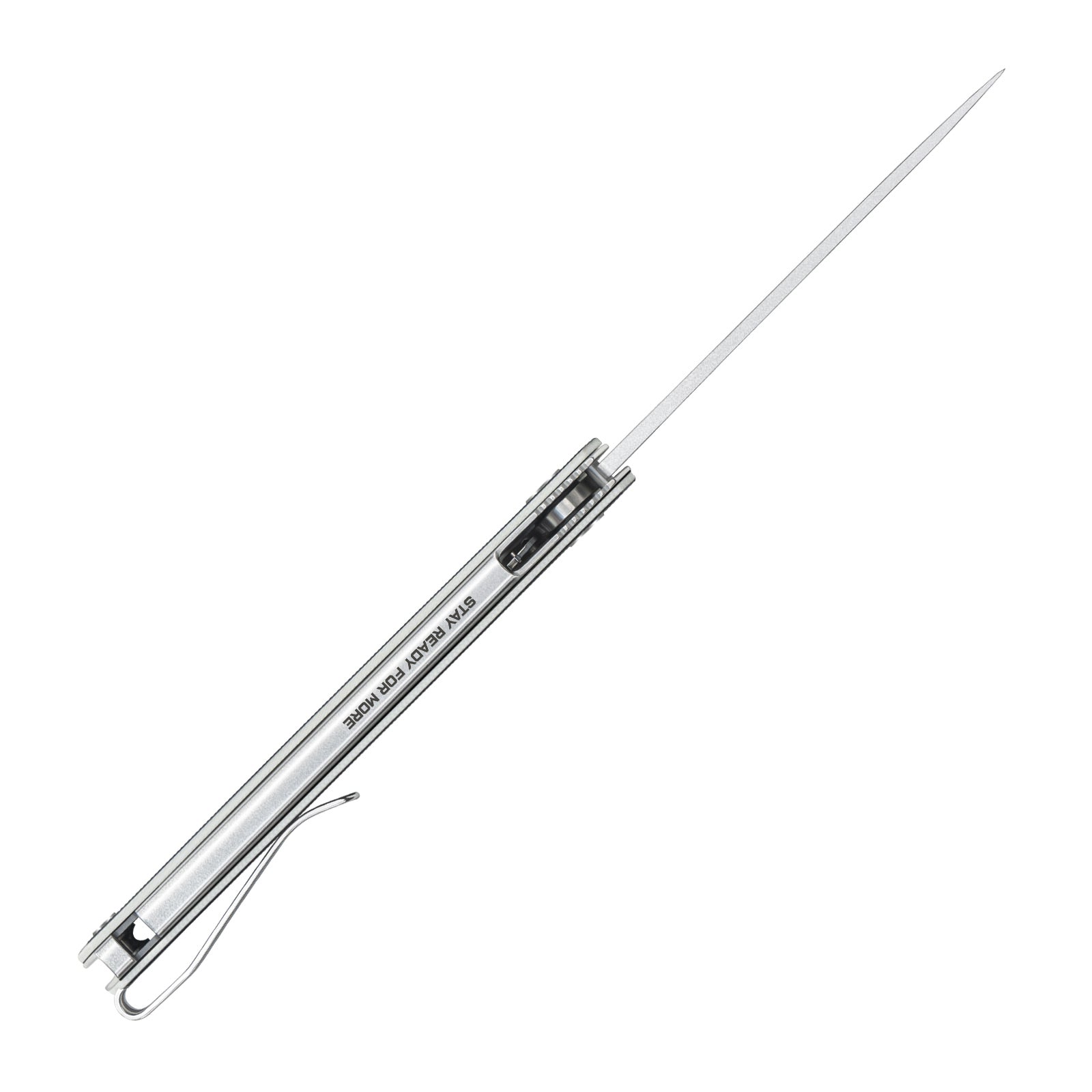 Top view of the SRM Swift 125L-GB liner lock knife
