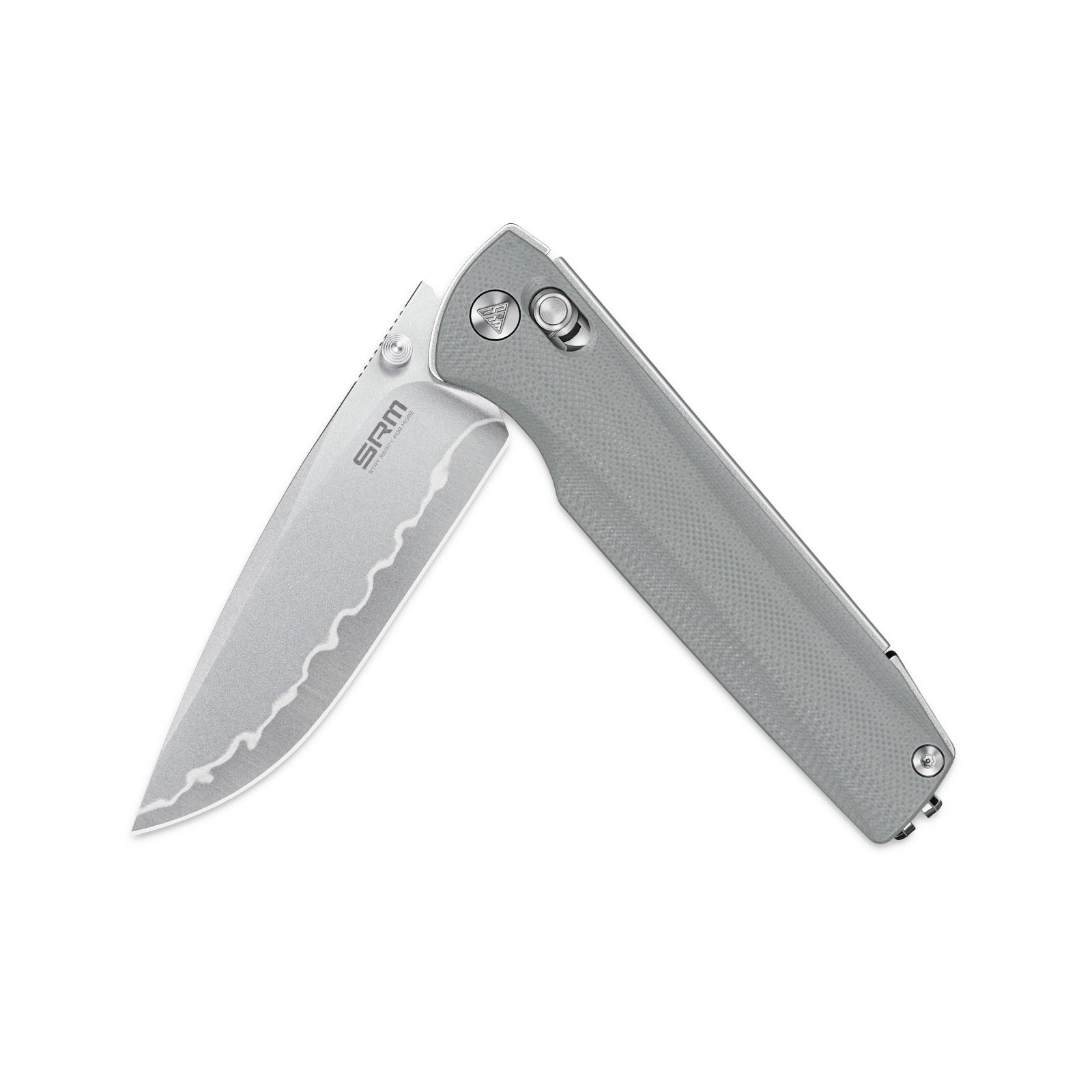 SRM Ambi Lock EDC pocket knife Terrier 258L-GK2 | Mono-Chassis Liner
