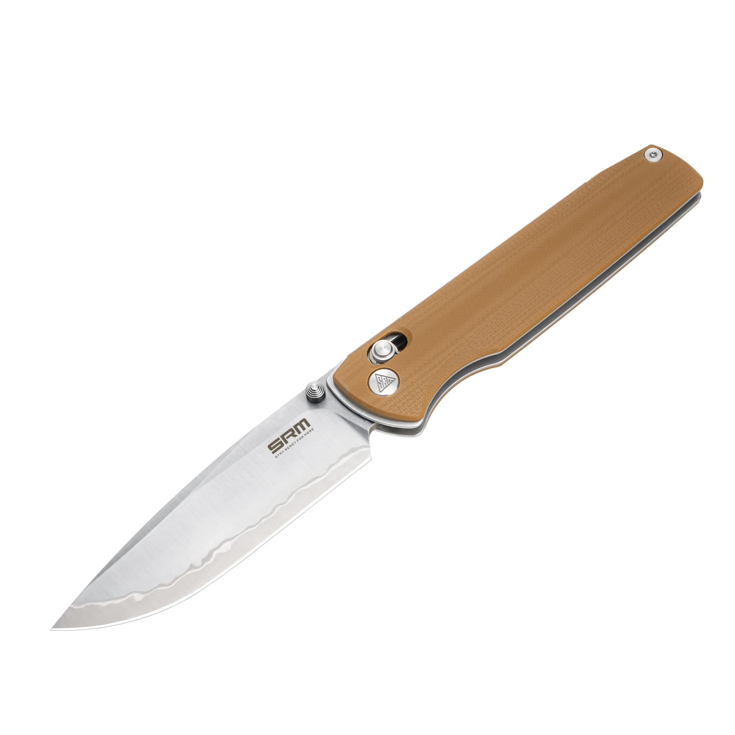 SRM Ambi Lock EDC pocket knife Terrier 258L-GW2 | Practical Ambi clip
