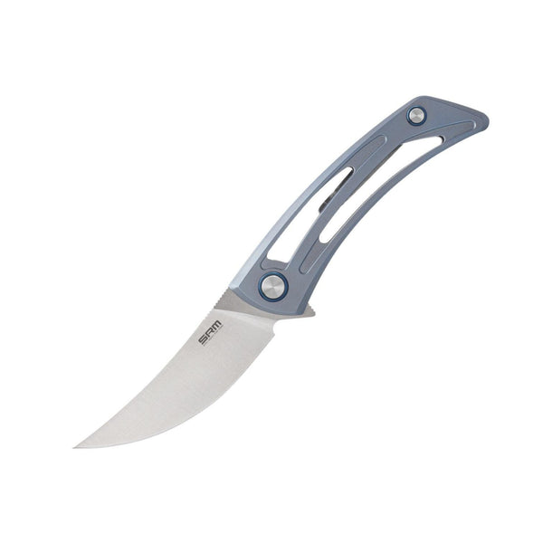 SRM Frame Lock Knife Unicorn 7415-TZ | Flipper knife with 154CM blade