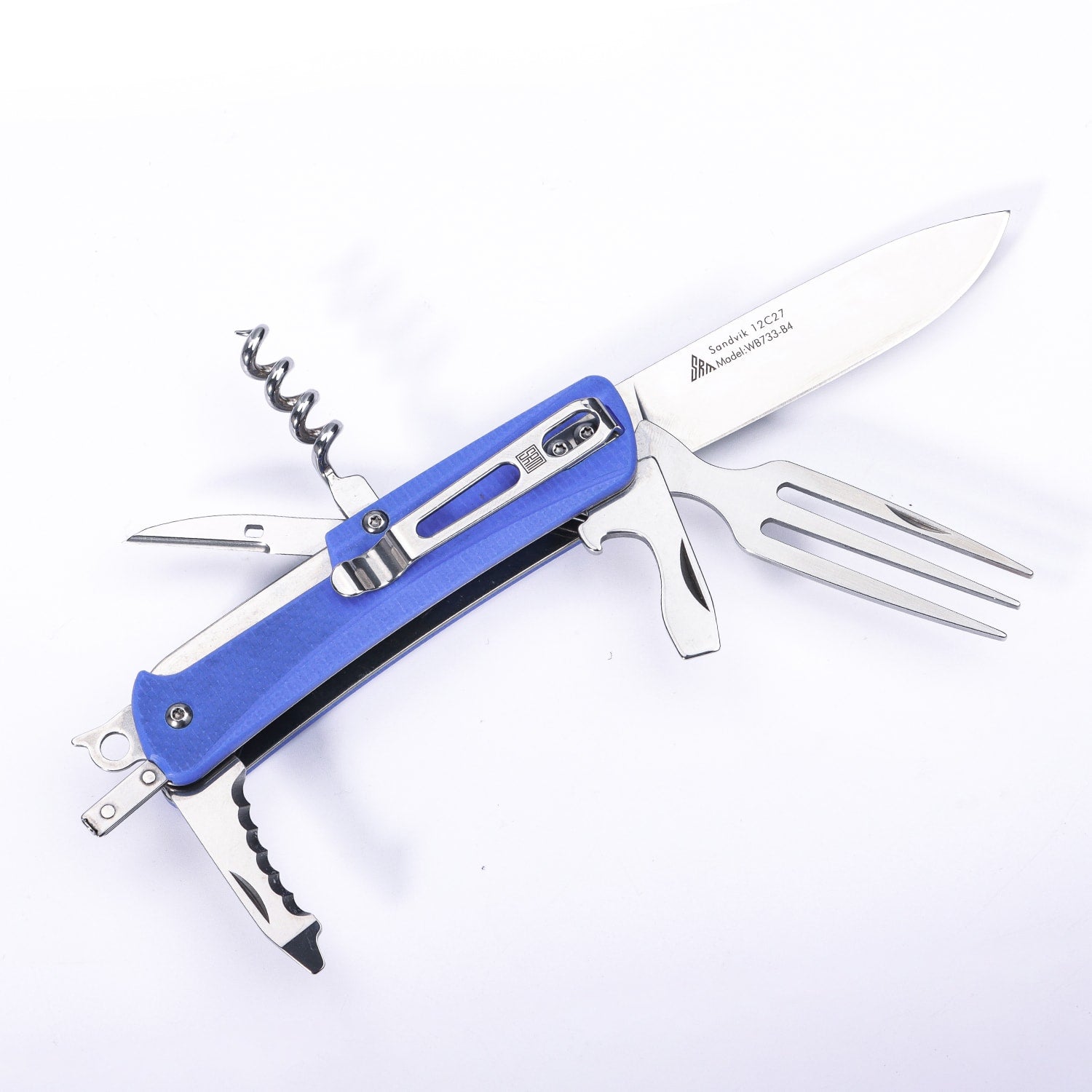 SRM outdoor multifunctional folding knife WB733-B4