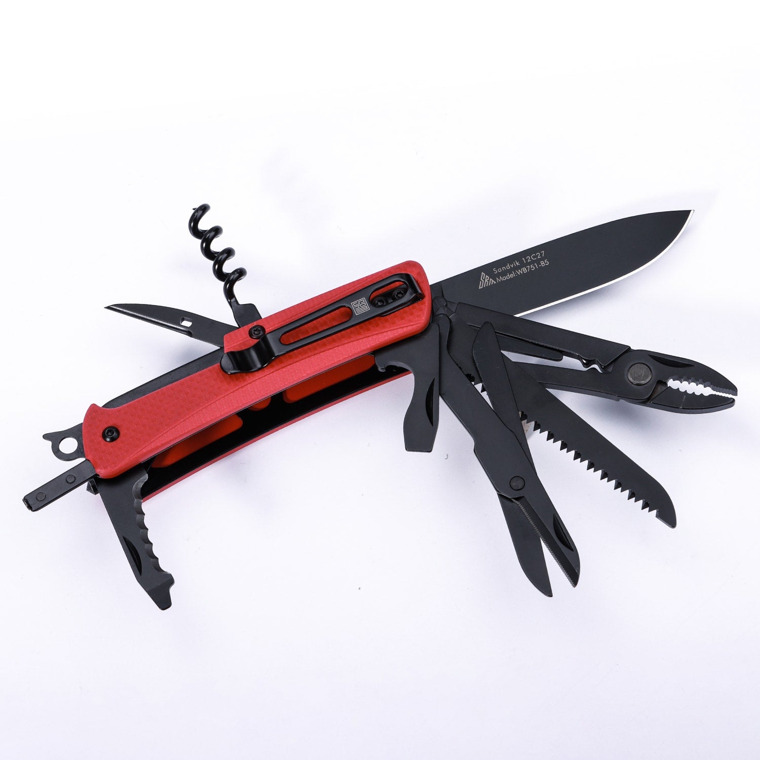SRM outdoor multifunctional folding knife WB751-B5